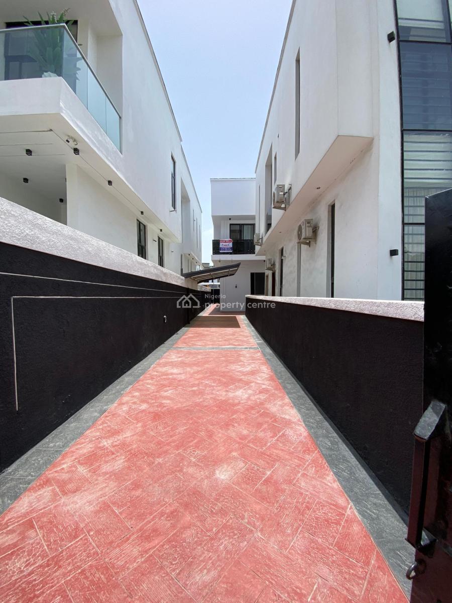 Lovely 4bedroom Semi Detached Duplex with a Bq, Chevron Toll Gate, Lekki, Lagos, Semi-detached Duplex for Sale