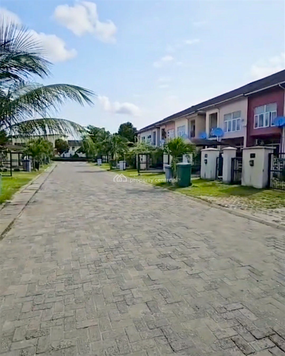 Furnished 3 Bedroom Duplex in a Gated Estate with 24hrs Power Supply, Peter Odili Road, Golf Estate, Trans Amadi, Port Harcourt, Rivers, Terraced Duplex for Rent
