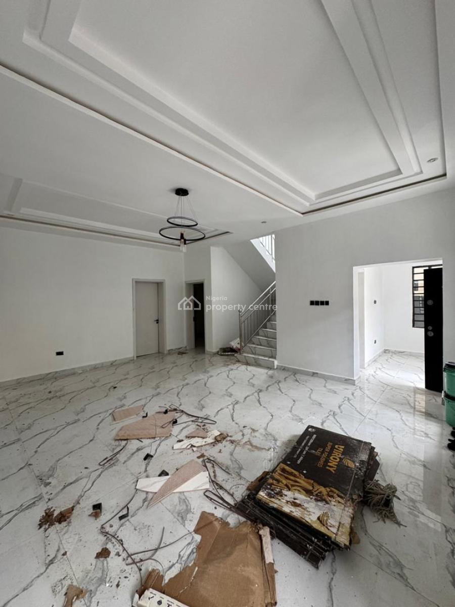 Breathtaking 4 Bedroom Fully Detached Duplex with Bq, Beautifully Designed Home with Bq in a Secured Estate, Gra Phase 2, Magodo, Lagos, Detached Duplex for Sale