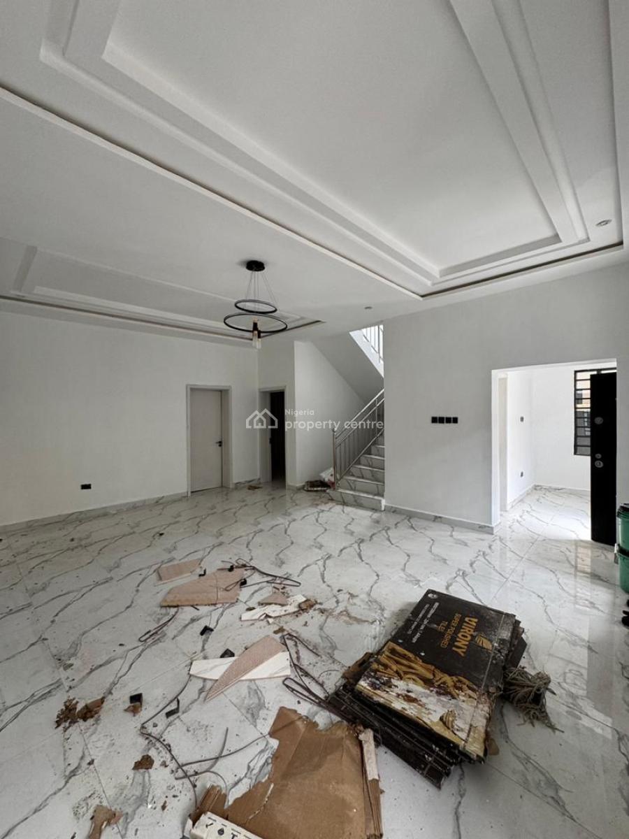 Breathtaking 4 Bedroom Fully Detached Duplex with Bq, Beautifully Designed Home with Bq in a Secured Estate, Gra Phase 2, Magodo, Lagos, Detached Duplex for Sale