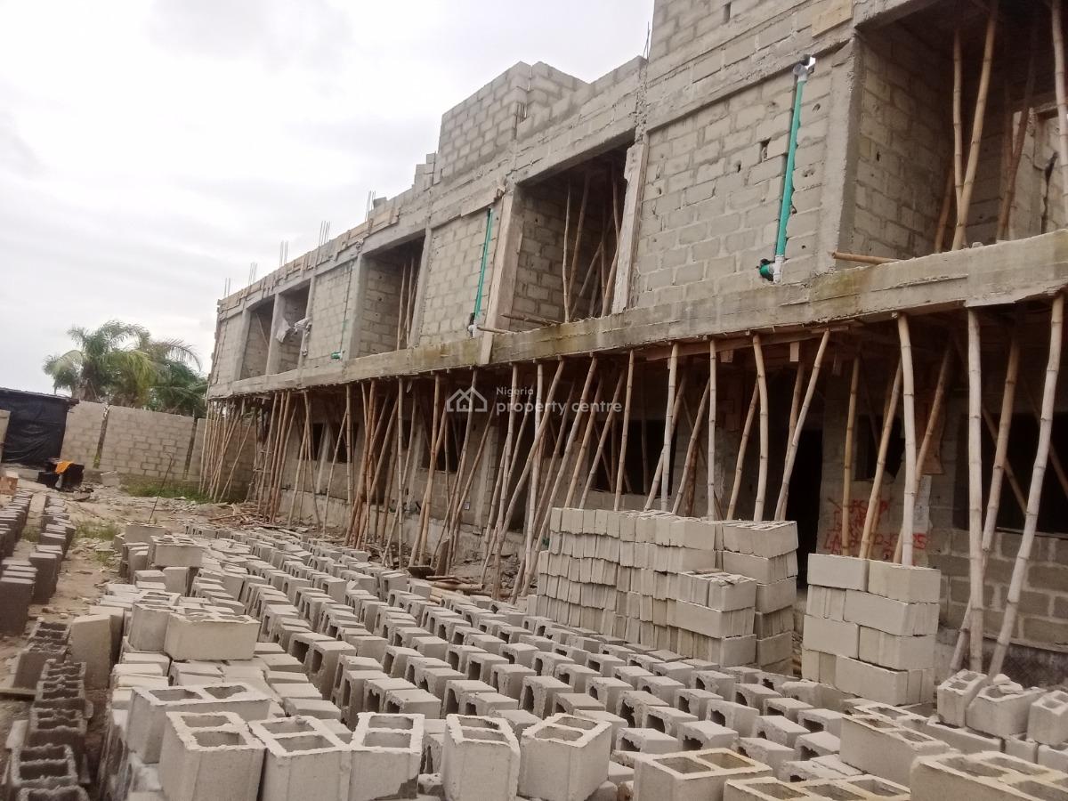 Demanding 2 Bedroom Terrace Duplex, Averton Court Close to Crown Estate, Ajah, Lagos, Terraced Duplex for Sale