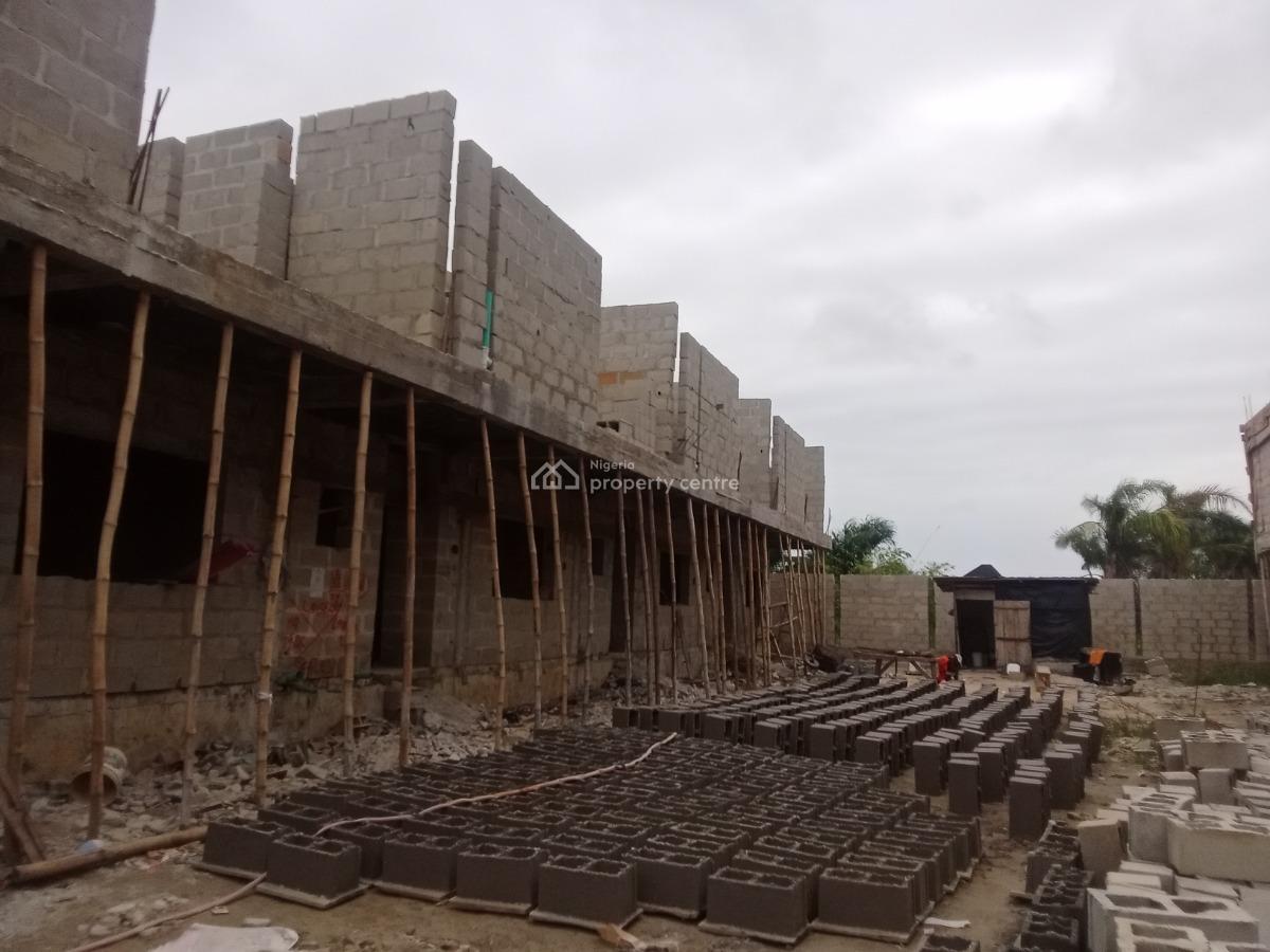 Demanding 2 Bedroom Terrace Duplex, Averton Court Close to Crown Estate, Ajah, Lagos, Terraced Duplex for Sale