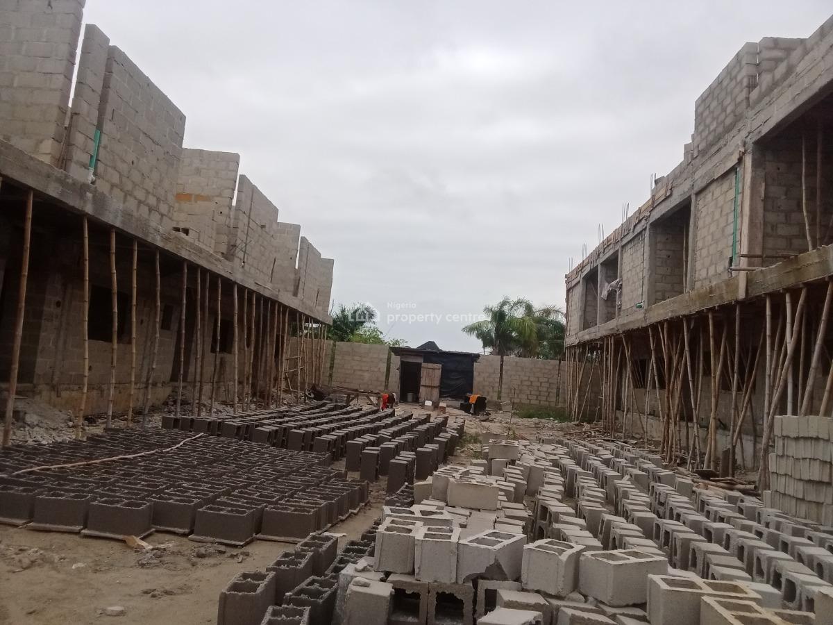 Demanding 2 Bedroom Terrace Duplex, Averton Court Close to Crown Estate, Ajah, Lagos, Terraced Duplex for Sale