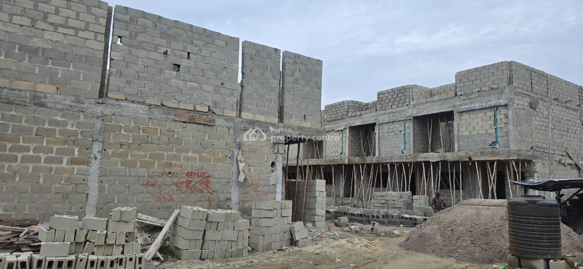 Luxury 2 Besldroom Terrace Duplex in Sangotedo Close, Alverton Duplexes Phase 2 Very Close to Shoprite Wit Good Road Network, Sangotedo, Ajah, Lagos, Terraced Duplex for Sale