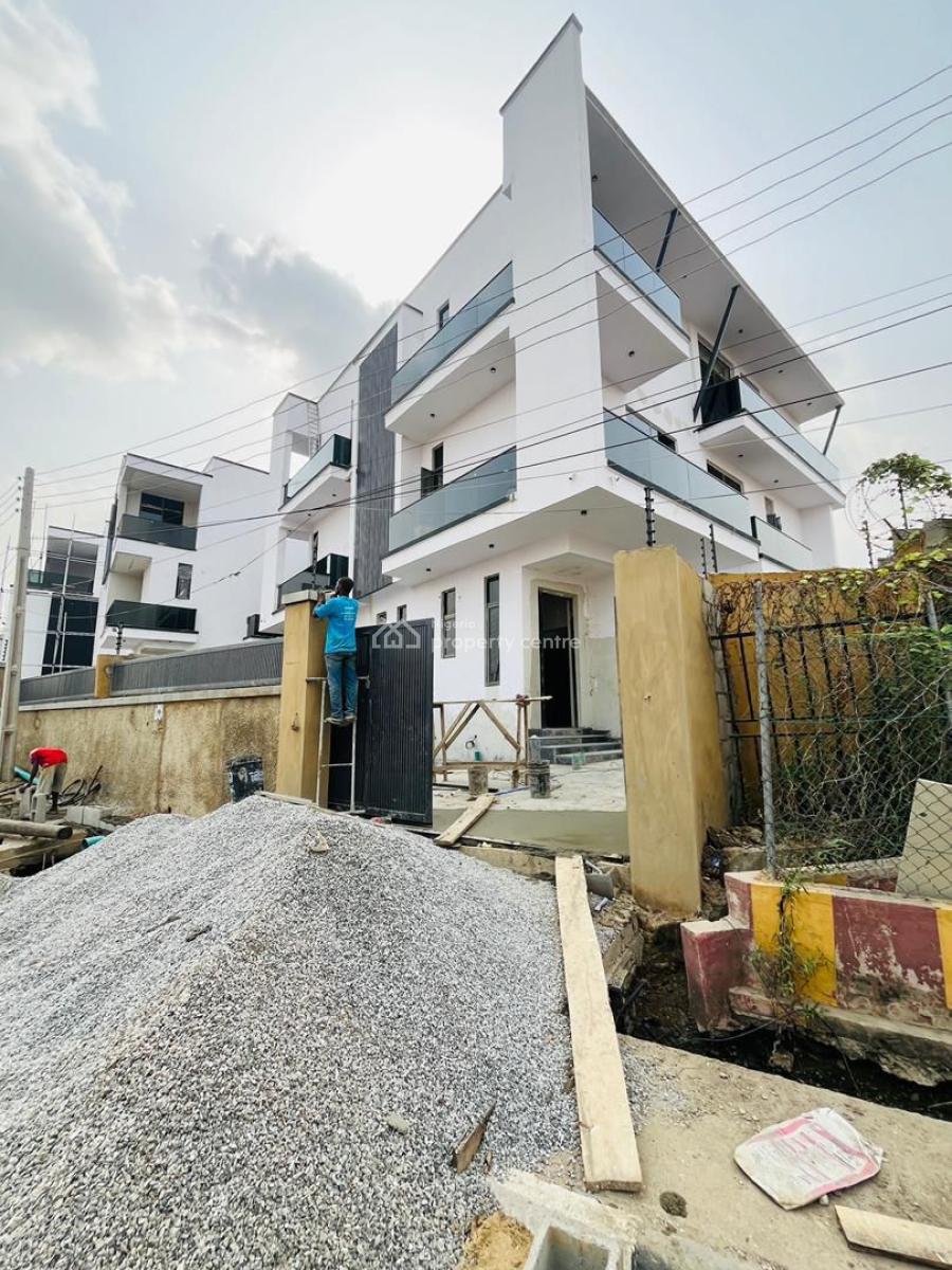 Exquisitely Built 4 Bedroom Semi Detached Duplex with a Room Bq, Omole Phase 1, Ikeja, Lagos, Semi-detached Duplex for Sale