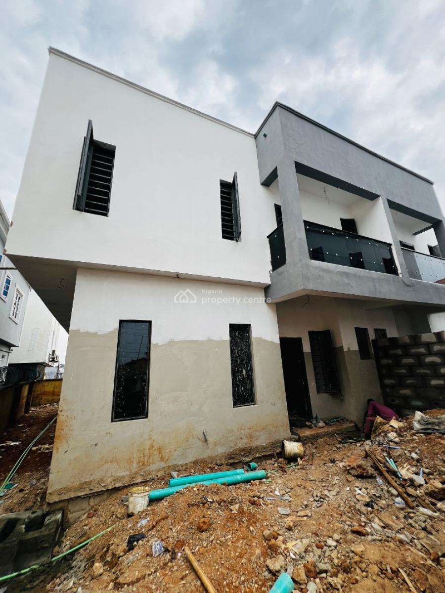 Breathtaking 4 Bedroom Semi Detached Duplex with Bq, Stylishly Designed Home with Bq in a Family Friendly Neighborhood, Gra Phase 1, Magodo, Lagos, Semi-detached Duplex for Sale