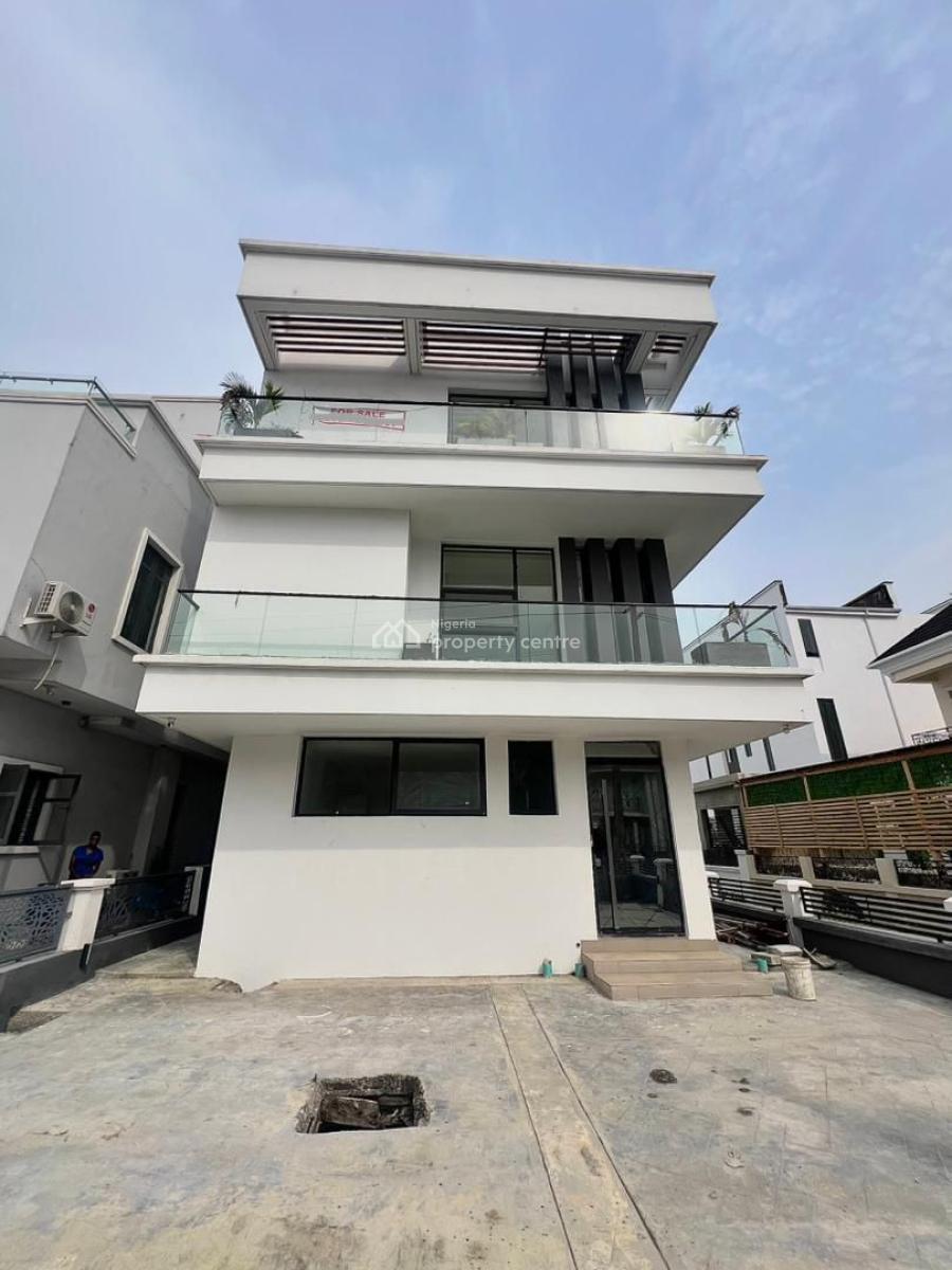 Luxury 5 Bedroom Detached Duplex with Bq, Cinema & Rooftop Terrace, Osapa, Lekki, Lagos, Detached Duplex for Sale