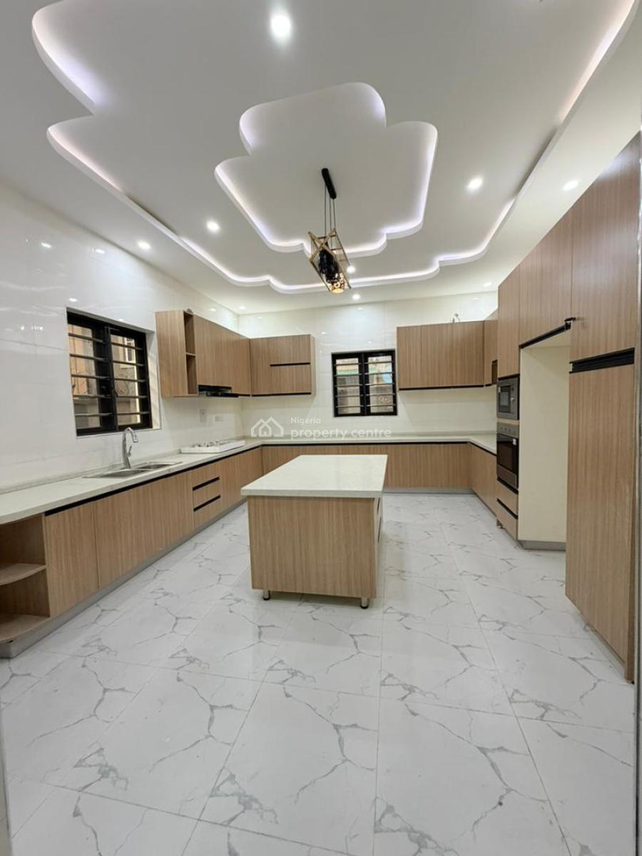Magnificently Built 5 Bedroom Fully Detached Duplex with a Room Bq, Stunning Detailed Home with Bq, Study in an Exclusive Neighborhood, Gra Phase 2, Magodo, Lagos, Detached Duplex for Sale
