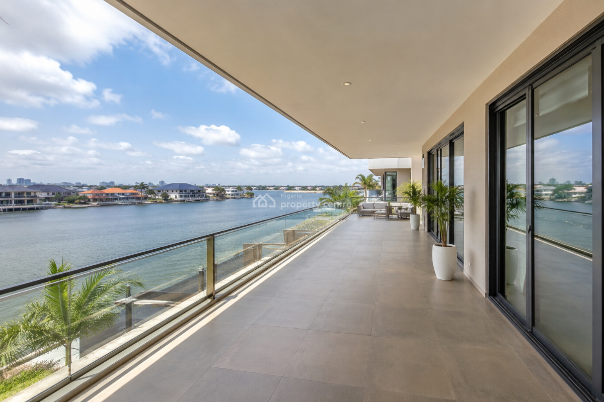 *just in* 4-bed Ultra-luxury Waterfront Residence in Banana Island, Banana Island, Ikoyi, Lagos, Flat / Apartment for Sale