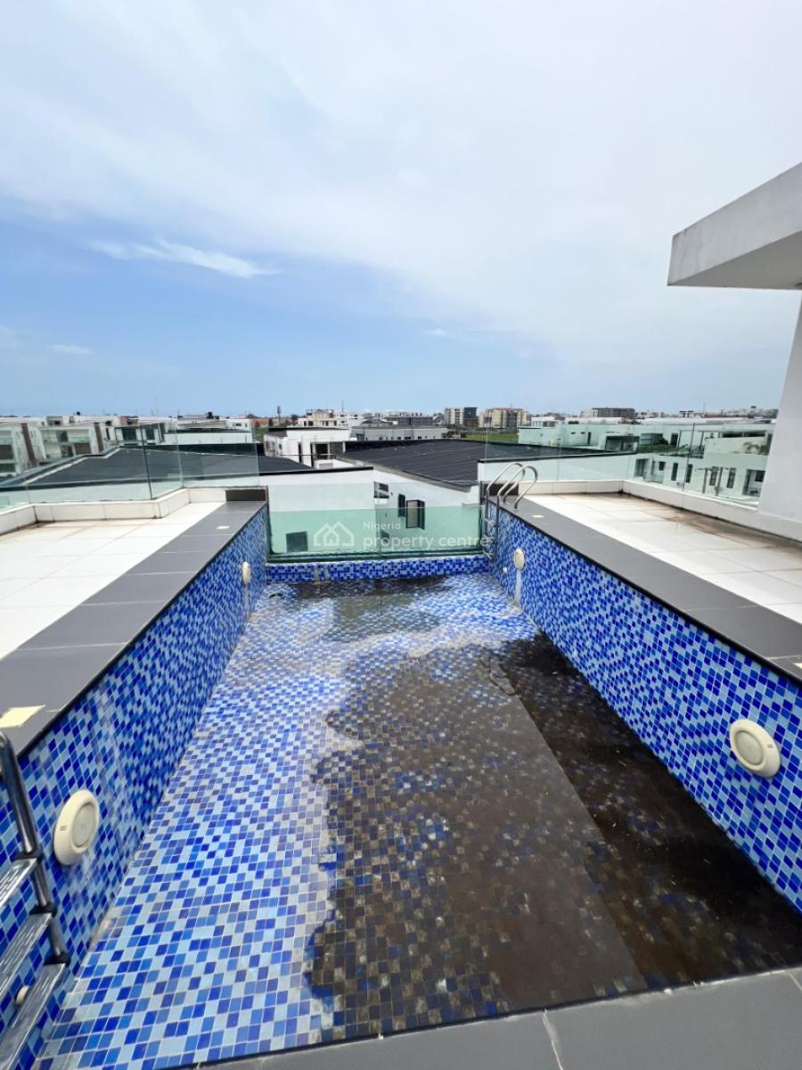 Luxury 5 Bedroom Terraced Duplex with Pool, Rooftop Terrace, Ikate, Lekki, Lagos, Terraced Duplex for Sale