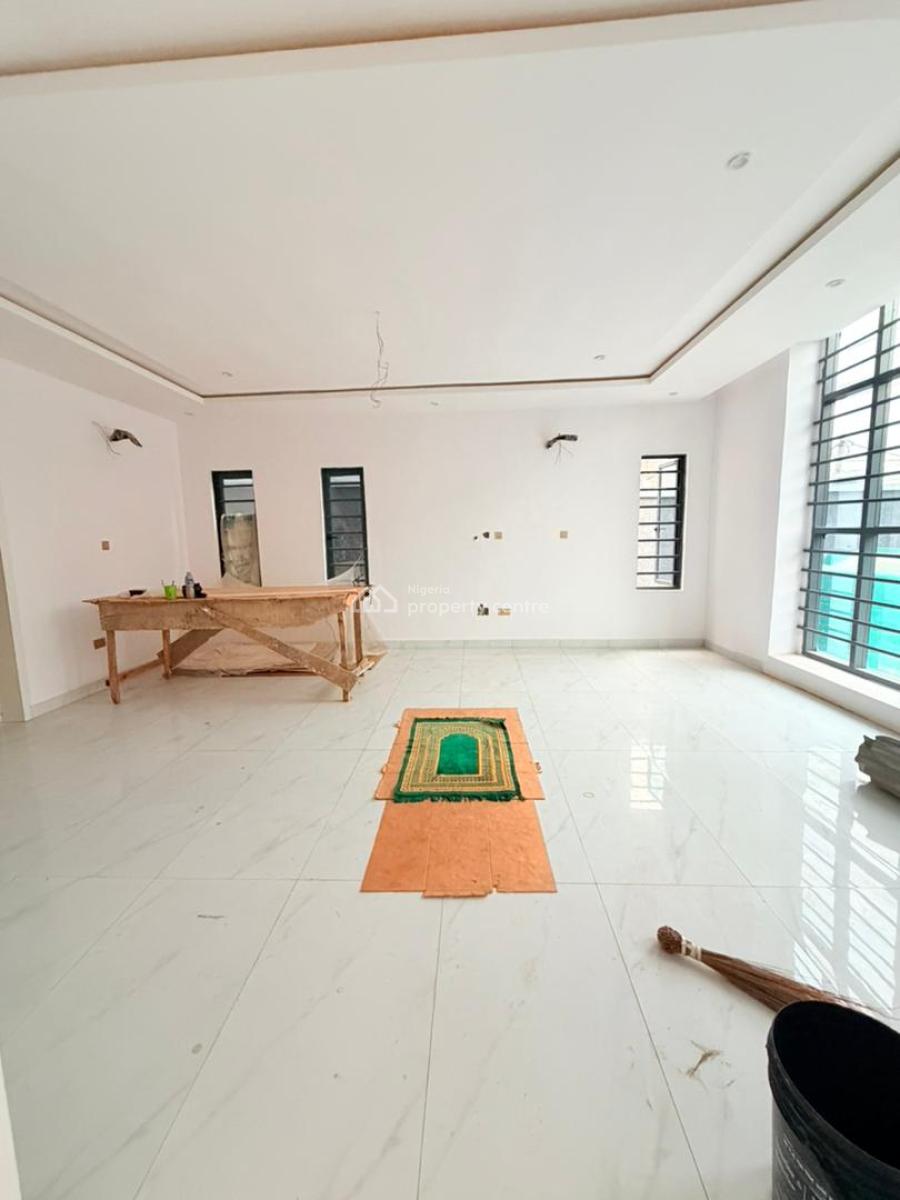 Magnificently Built 5 Bedroom Fully Detached Duplex Plus Bq and Terrac, Beautifully Designed Home with Bq, Roof Terrace in an Estate, Gra Phase 2, Magodo, Lagos, Detached Duplex for Sale