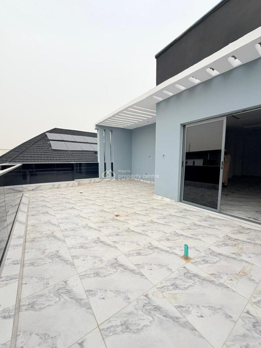Magnificently Built 5 Bedroom Fully Detached Duplex Plus Bq and Terrac, Beautifully Designed Home with Bq, Roof Terrace in an Estate, Gra Phase 2, Magodo, Lagos, Detached Duplex for Sale