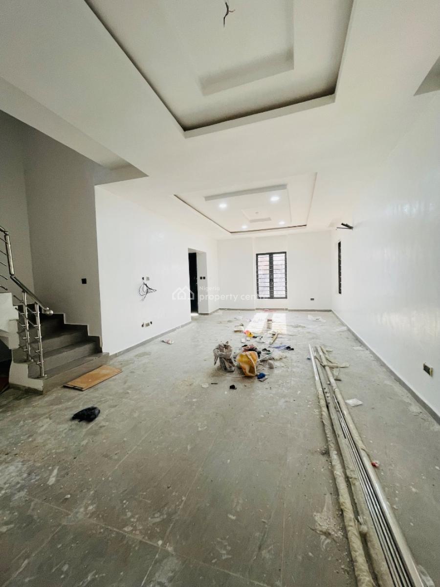 Newly Built 7 Bedroom Fully Detached Duplex with a Bq and Pool, Exclusive Family Home with Pool, Study, Terrace in an Exclusive Estate, Gra Phase 2, Magodo, Lagos, Detached Duplex for Sale