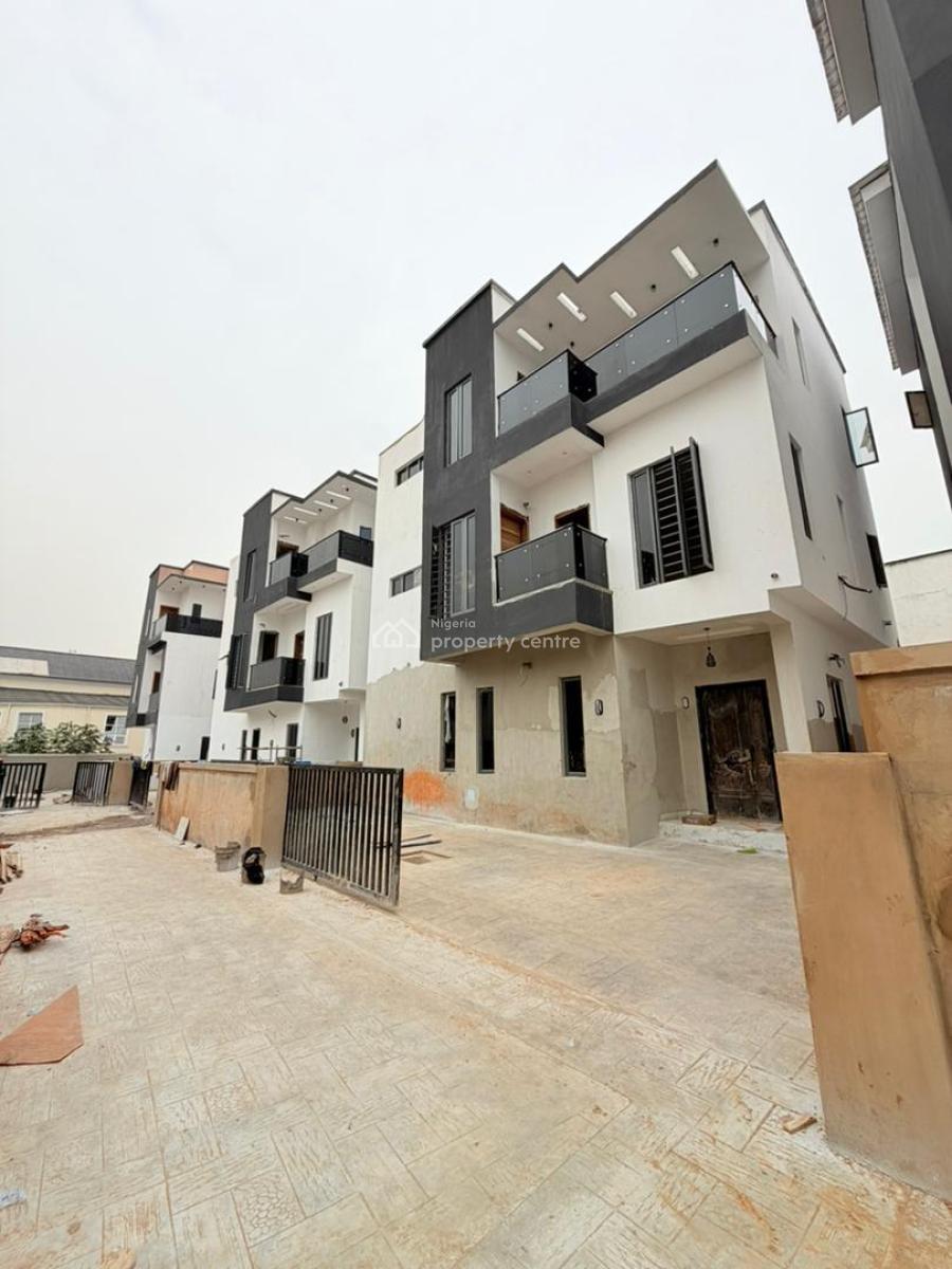 Uniquely Styled 5 Bedroom Fully Detached Duplex with Bq, Beautifully Designed Home with Bq in a Residential Neighborhood, Gra Phase 1, Magodo, Lagos, Detached Duplex for Sale