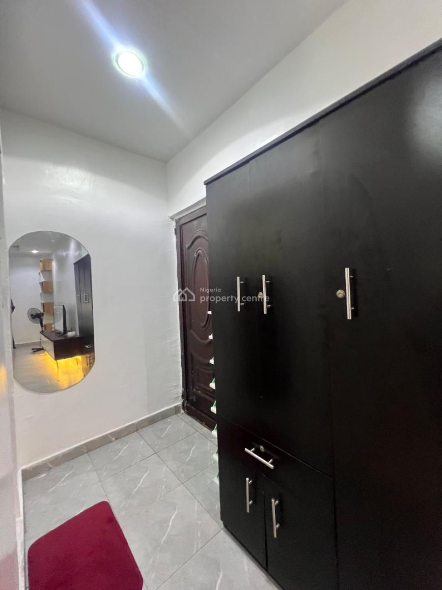 Serviced Studio Apartment Fully Furnished, Jibowu, Yaba, Lagos, Self Contain (single Rooms) for Rent