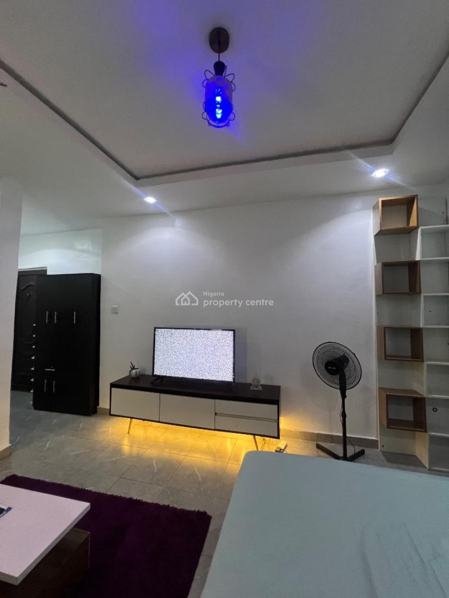 Serviced Studio Apartment Fully Furnished, Jibowu, Yaba, Lagos, Self Contain (single Rooms) for Rent