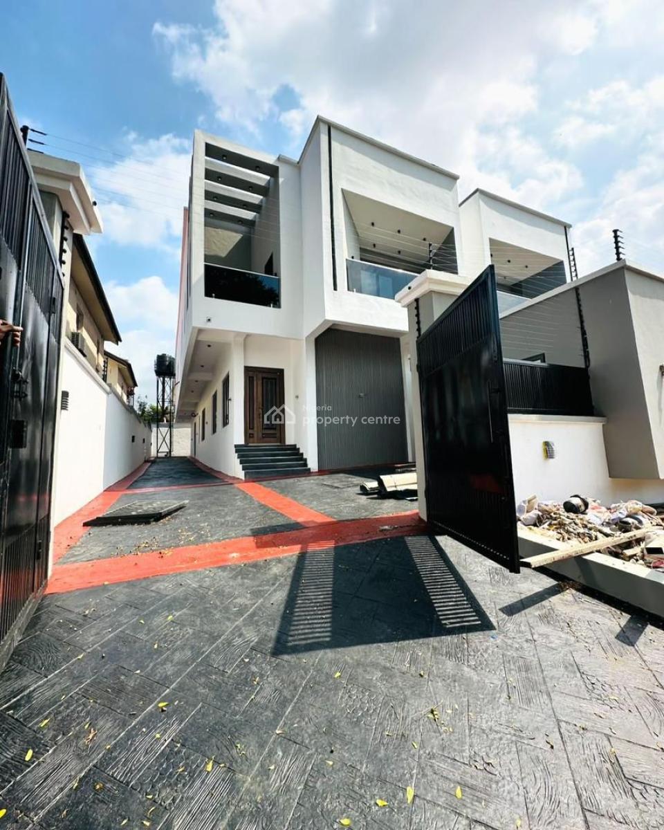 Luxury Newly Built 4 Bedroom Detached Duplex Plus Bq & a Study Room, Contemporary Detailed Home with Study, Bq in a Call to Access Estate, Gra Phase 2, Magodo, Lagos, Detached Duplex for Sale