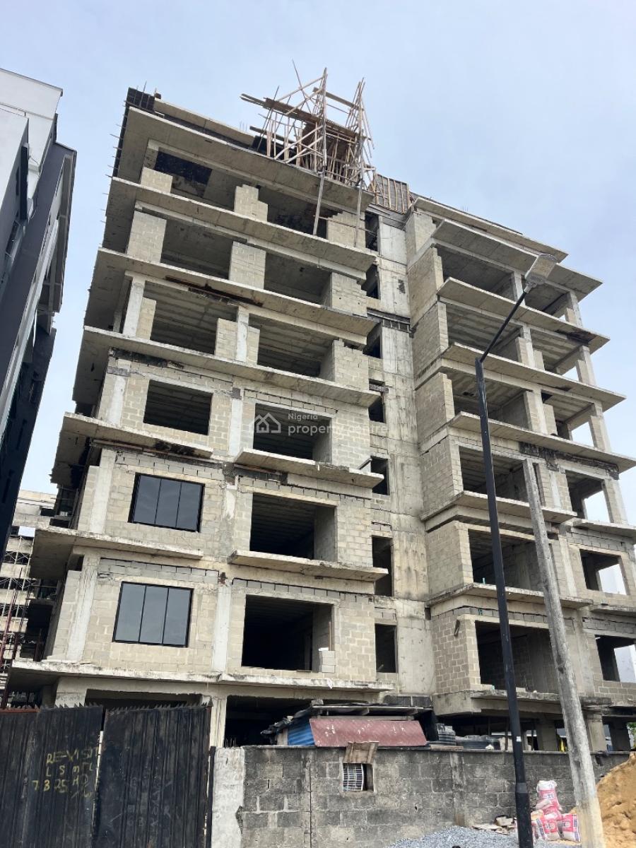 Offplan Luxurious 2 Bedroom with Bq, Rock Drive, Rock Apartment 2, Lekki Phase 1, Lekki, Lagos, Block of Flats for Sale