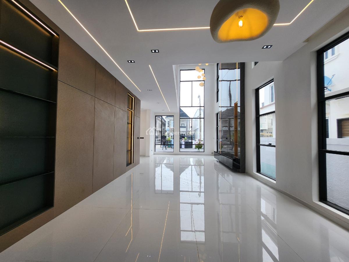 Contemporary 5 Bedrooms Fully Detached House with Bq, Megamound Estate Ikota, Ikota, Lekki, Lagos, Detached Duplex for Sale