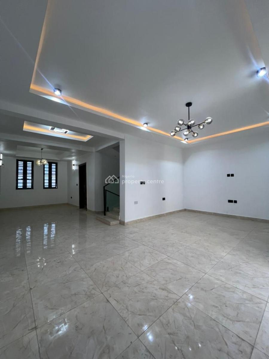 Exquisitely Built 4 Bedroom Terrace Duplex Plus Bq and Solar, Surulere, Lagos, Terraced Duplex for Sale