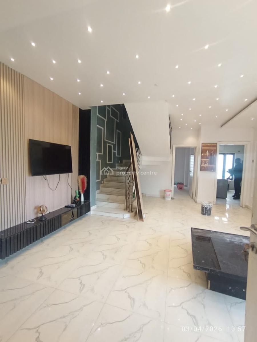Semi Furnished Four Bedroom Maisonette, Ikate Elegushi, Lekki, Lagos, Terraced Duplex for Rent