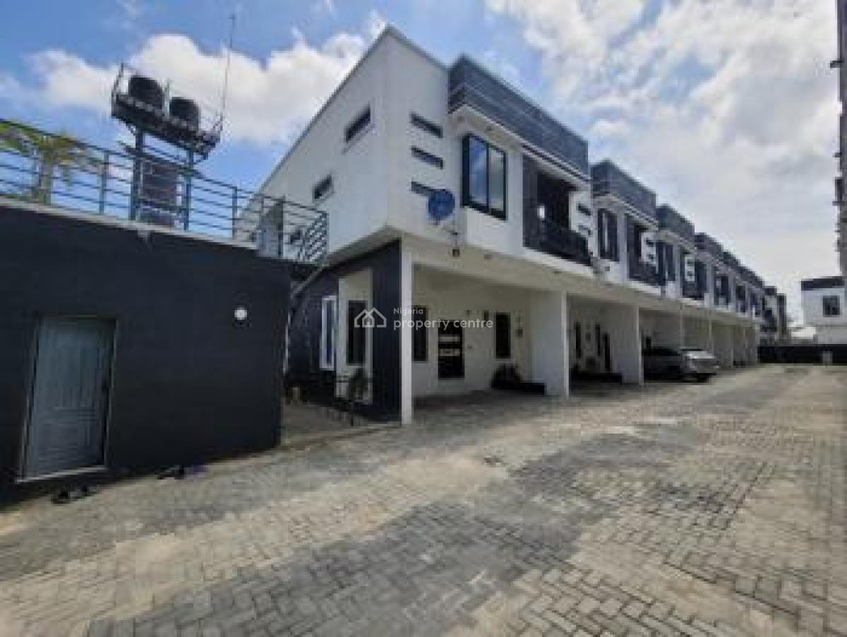Nicely Finished and  Serviced 4 Bedroom Terraced Duplex, Ajah, Lagos, Terraced Duplex for Rent