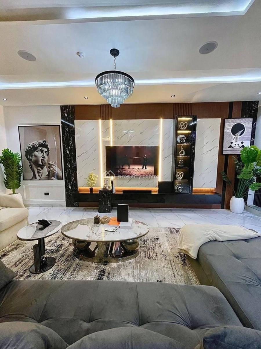 Luxurious 3 Bedroom Apartment with Excellent Features Content, Lekki Phase 2, Lekki, Lagos, Flat / Apartment Short Let