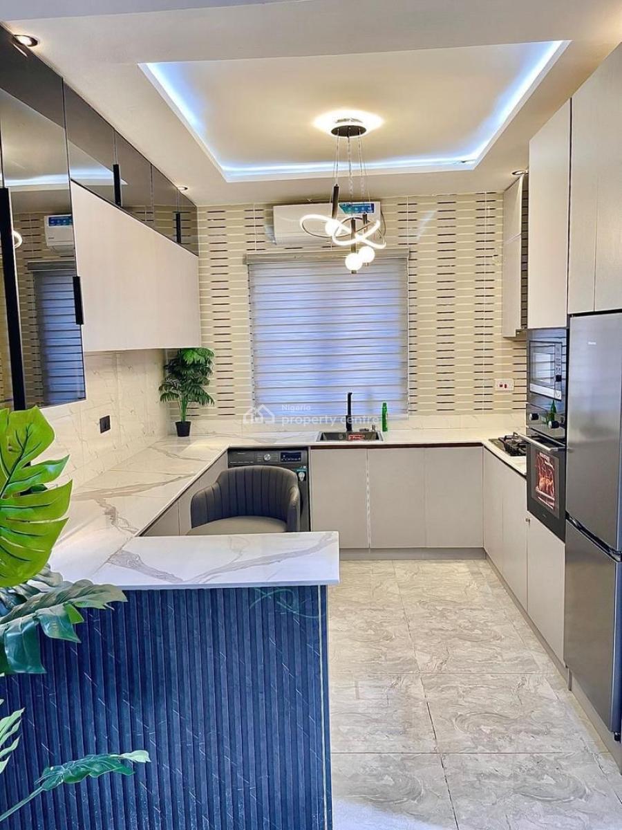 Luxurious 3 Bedroom Apartment with Excellent Features Content, Lekki Phase 2, Lekki, Lagos, Flat / Apartment Short Let