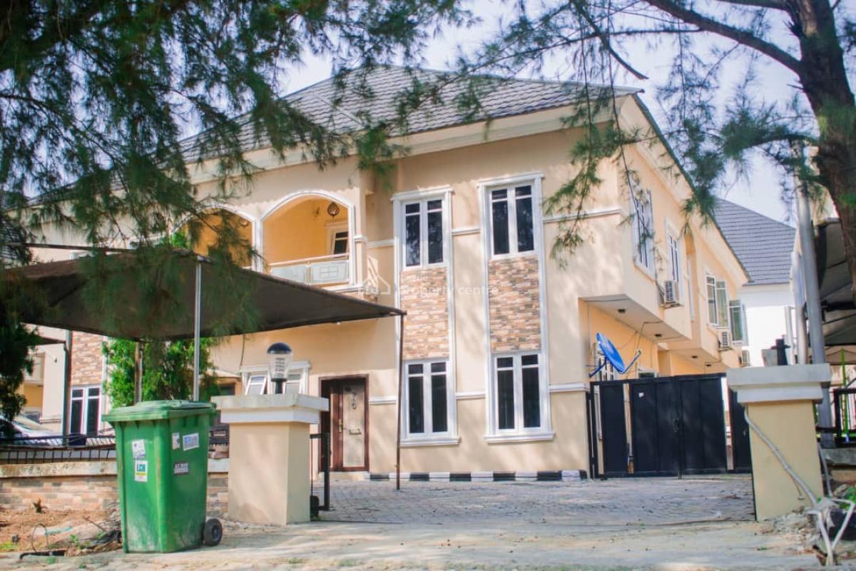 Awoof: 4 Bedroom Semi-detached with Large Compound, Megamound Estate Ikota, Lekki, Lagos, Semi-detached Duplex for Sale