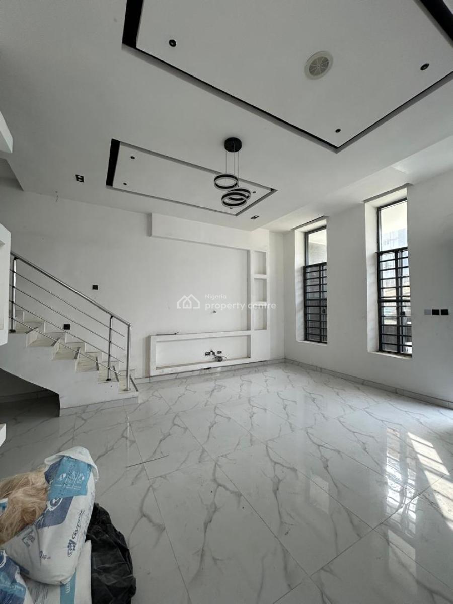 5 Bedroom Semi-detached Duplex with Bq, Ikate, Lekki, Lagos, Semi-detached Duplex for Rent