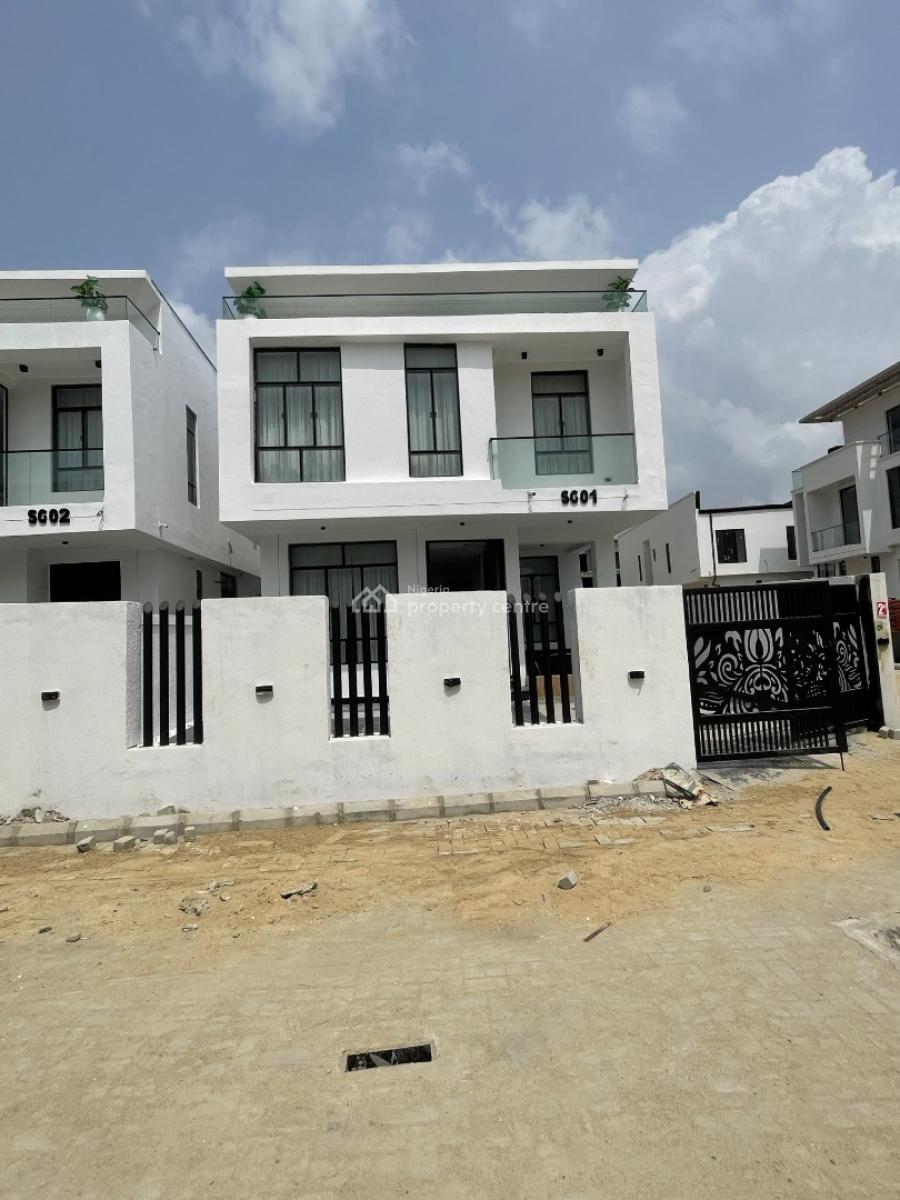 Excellently Built 5 Bedroom Fully Detached Duplex + Bq and Pool, Chevron Toll Gate, Lekki, Lagos, Detached Duplex for Sale