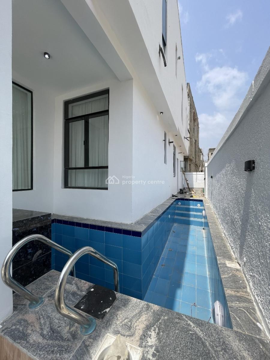 Excellently Built 5 Bedroom Fully Detached Duplex + Bq and Pool, Chevron Toll Gate, Lekki, Lagos, Detached Duplex for Sale