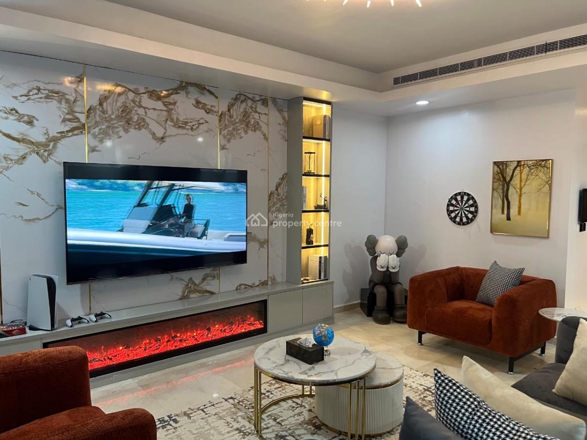 Brand New Smart Luxury 1 Bedroom Maisonette Apartment with Snooker, Lekki Phase 1, Lekki, Lagos, Flat / Apartment Short Let