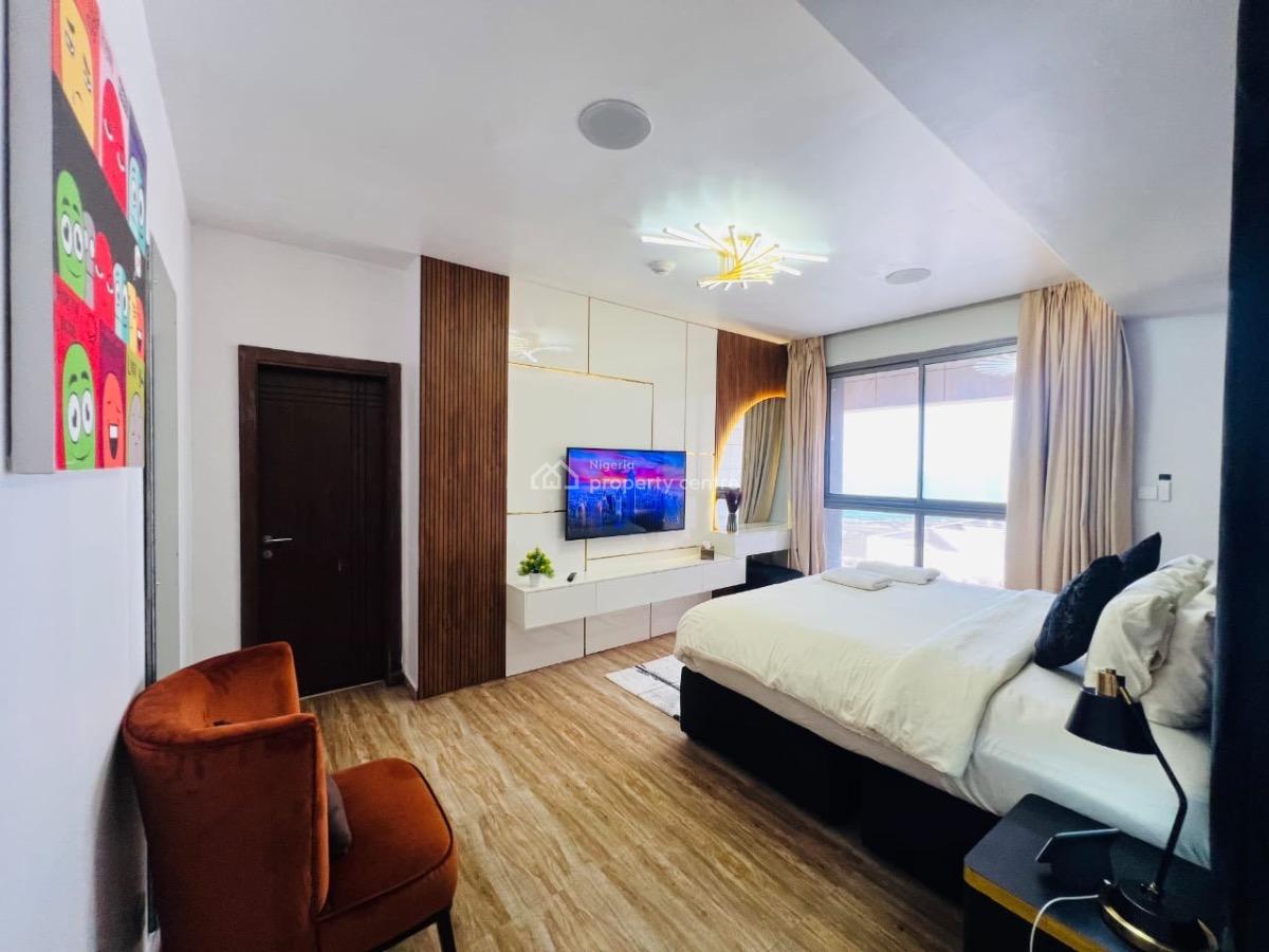 Brand New Smart Luxury 1 Bedroom Maisonette Apartment with Snooker, Lekki Phase 1, Lekki, Lagos, Flat / Apartment Short Let