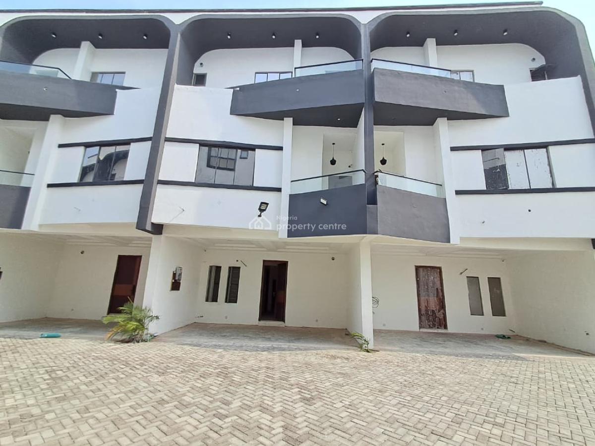 Smart and Spacious 4 Bedroom Terraced Duplex, Orchid Road, Lekki Expressway, Lekki, Lagos, Terraced Duplex for Rent