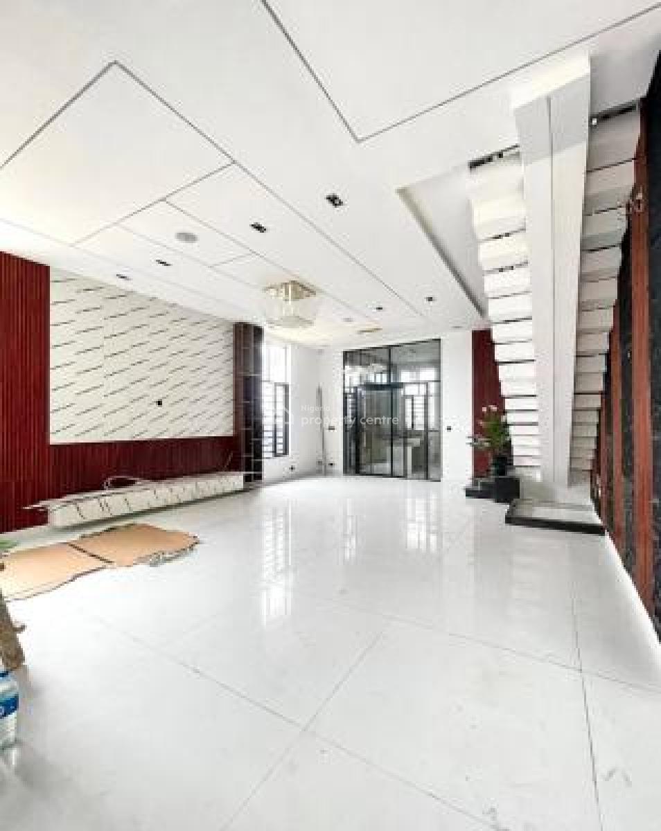 Beautifully Finished Contemporary 5 Bedroom Duplex with Bq and Pool, Chevron Lekki, Lekki, Lagos, Detached Duplex for Sale