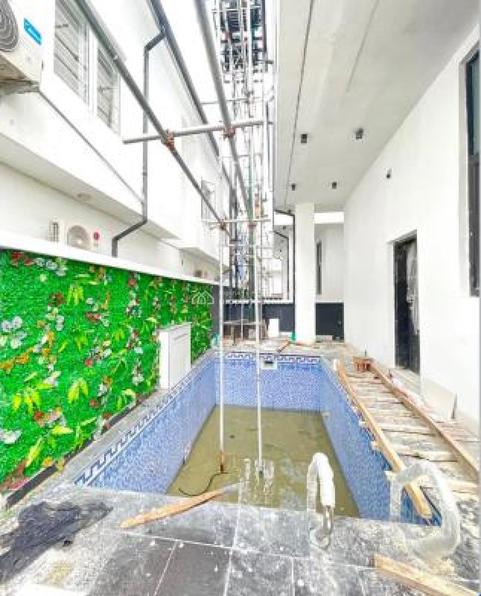 Beautifully Finished Contemporary 5 Bedroom Duplex with Bq and Pool, Chevron Lekki, Lekki, Lagos, Detached Duplex for Sale