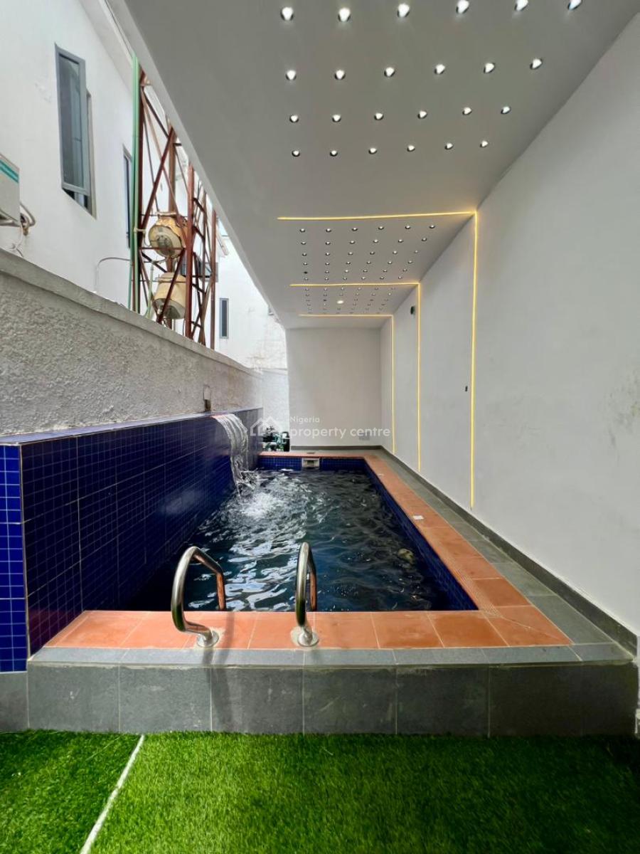 Exclusively Finished 5 Bed Luxury Home with, Swimming Pool,bq and Roof, Ikota, Lekki, Lagos, Detached Duplex for Sale