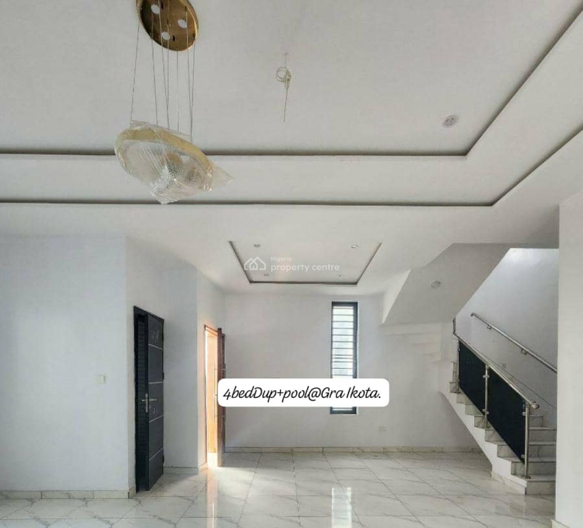 Newly Built Four (4) Bedroom Fully Detached House with a Bq.  Price: ₦, Ikota, Lekki, Lagos, Detached Duplex for Sale