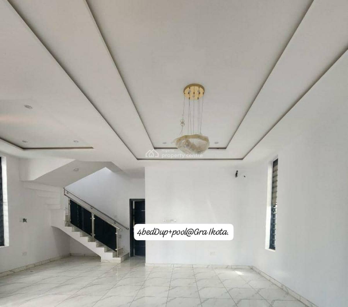 Newly Built Four (4) Bedroom Fully Detached House with a Bq.  Price: ₦, Ikota, Lekki, Lagos, Detached Duplex for Sale
