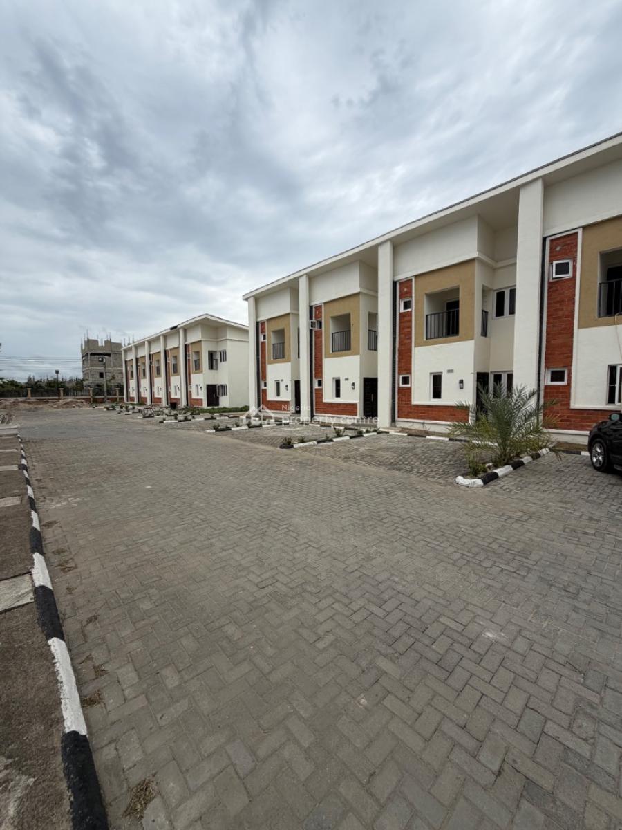 Newly Built Semi Furnished 2 Bedroom Terraced Duplex, Abraham Adesanya Estate, Ajah, Lagos, Terraced Duplex for Rent