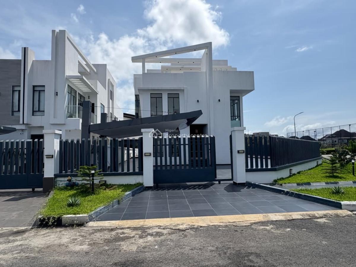 Modern Luxury 5 Bedroom Fully Detached Duplex with Bq, Pinnock Beach Estate Osapa London, Lekki Lagos Nigeria, Osapa, Lekki, Lagos, Detached Duplex for Sale