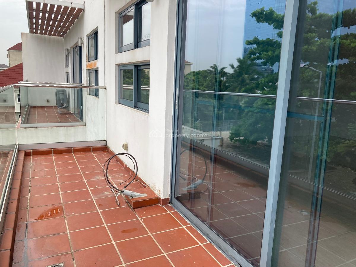 Elegant 5-bedroom Terraced House with Bq in a Gated Community, Dideolu Estate, Victoria Island (vi), Lagos, Terraced Duplex for Sale