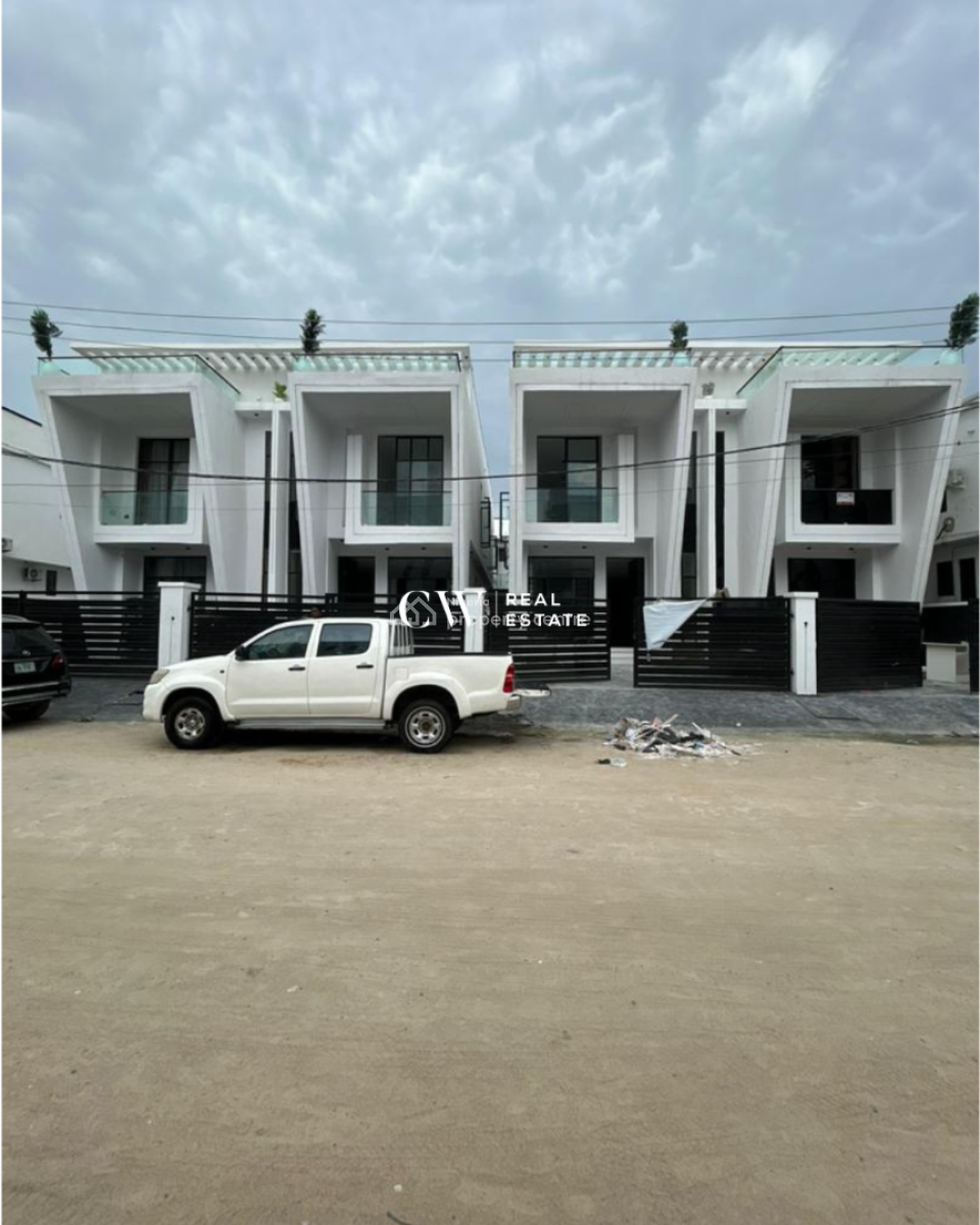 4 Bedroom Semi-detached Duplex, Ikota, Lekki, Lagos, Semi-detached Duplex for Sale