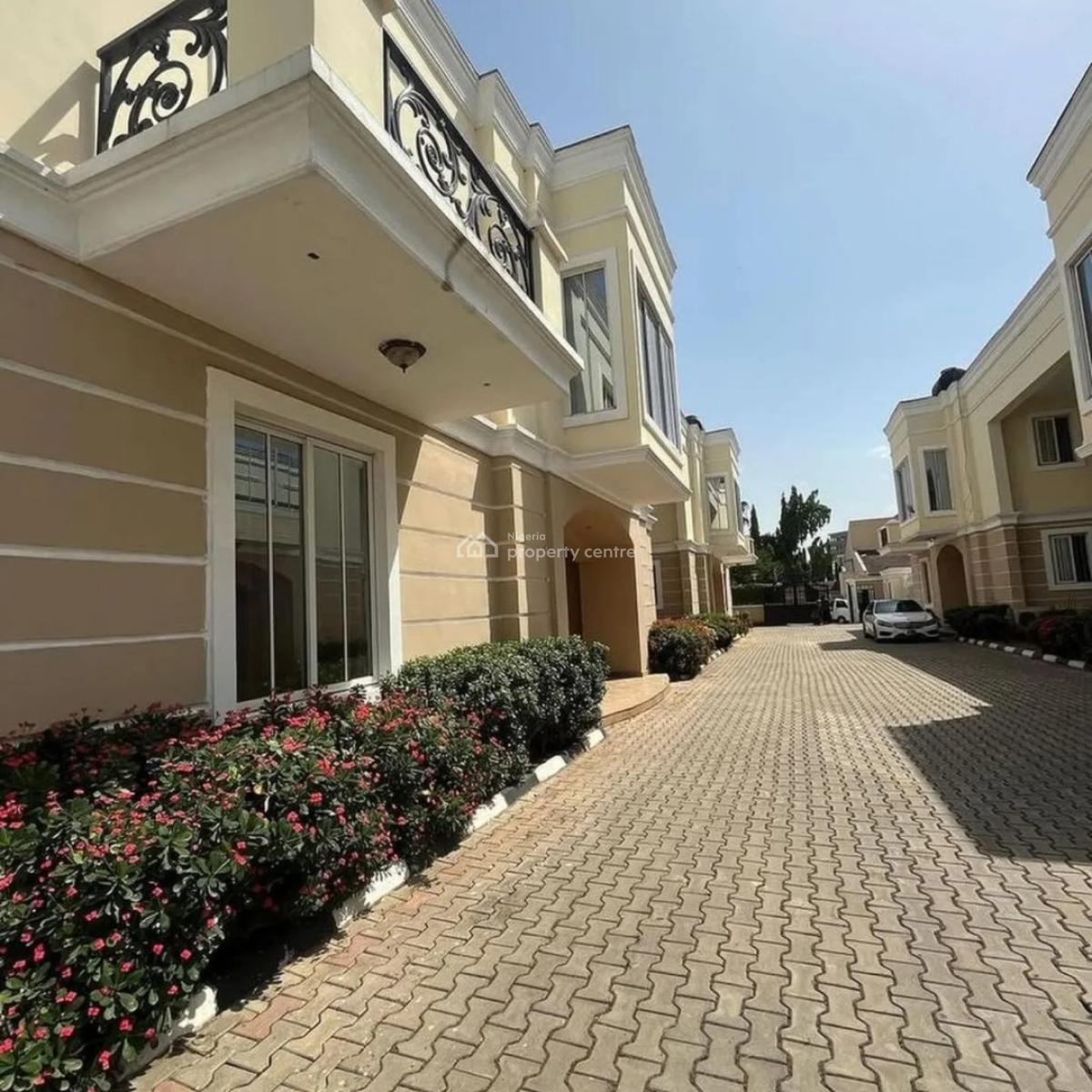 Well Finished 4 Bedrooms Semi Detached Duplex with a Room Boys Quarter, Maitama District, Abuja, Semi-detached Duplex for Rent