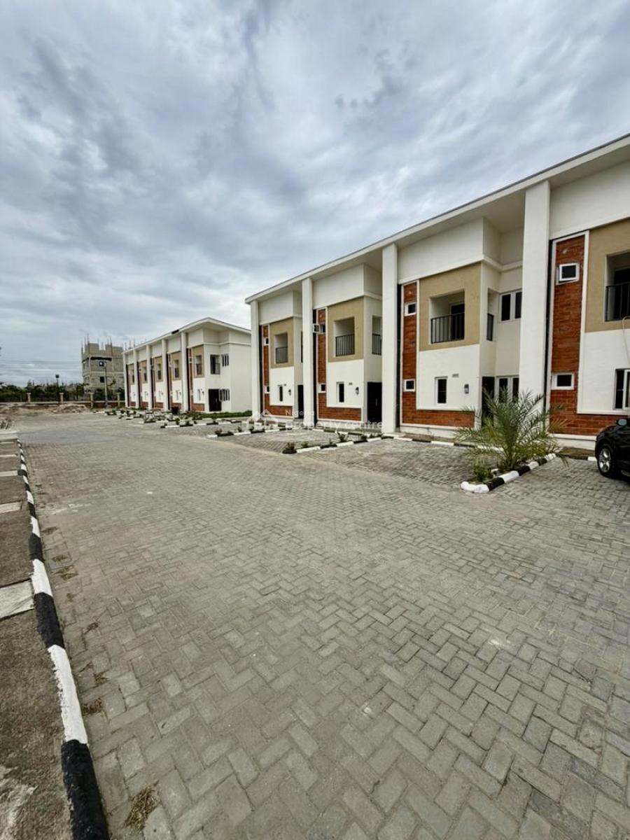 Semi Furnished Newly Built in Secured Environment, By Abraham Adesanya Estate, Ajah, Lagos, Terraced Duplex for Rent