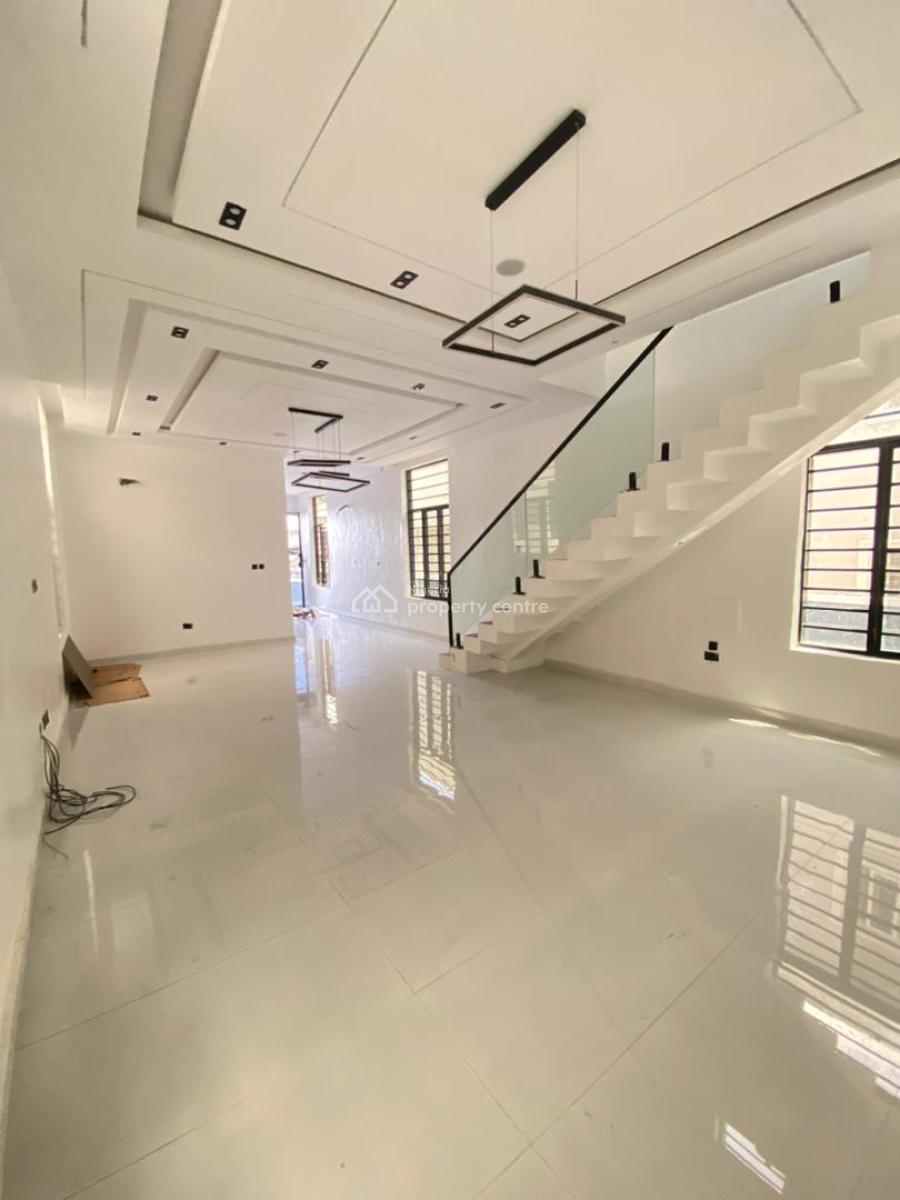Luxurious 5 Bedroom Fully Detached Duplex with Bq and Swimming Pool, Sangotedo, Sangotedo, Ajah, Lagos, Detached Duplex for Sale