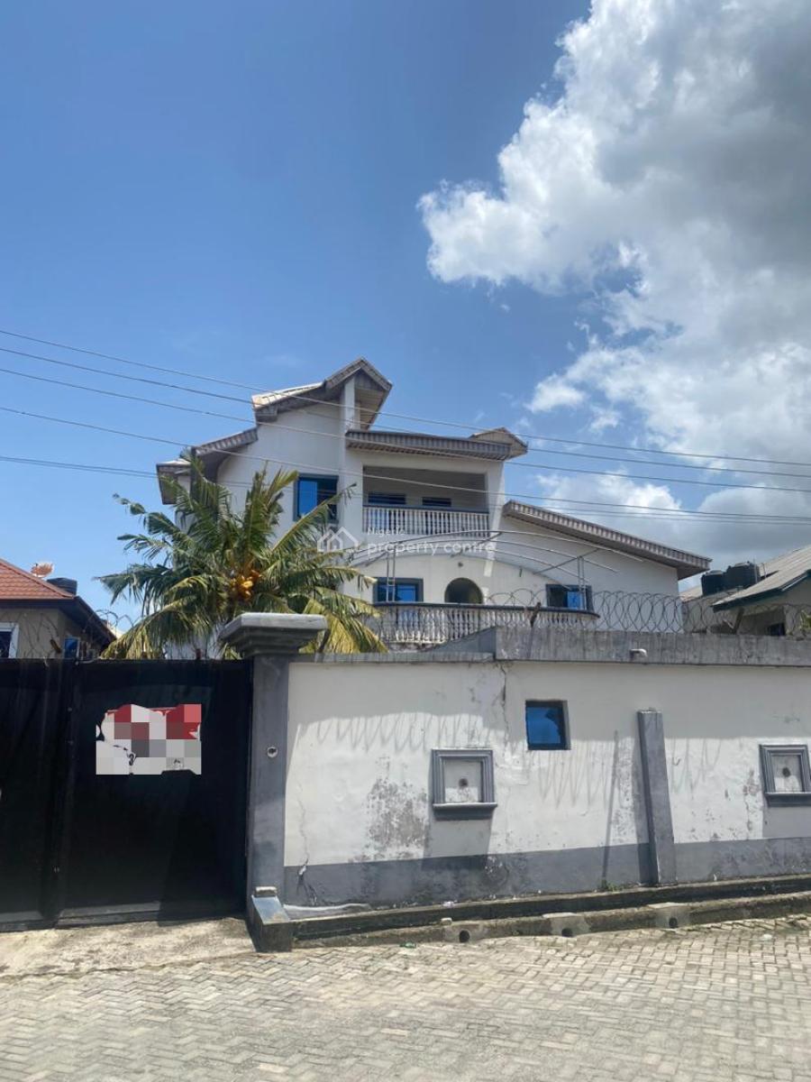 Spacious 7 Bedroom Fully Detached Duplex with 2 Room Bq, Sangotedo, Ajah, Lagos, Detached Duplex for Sale