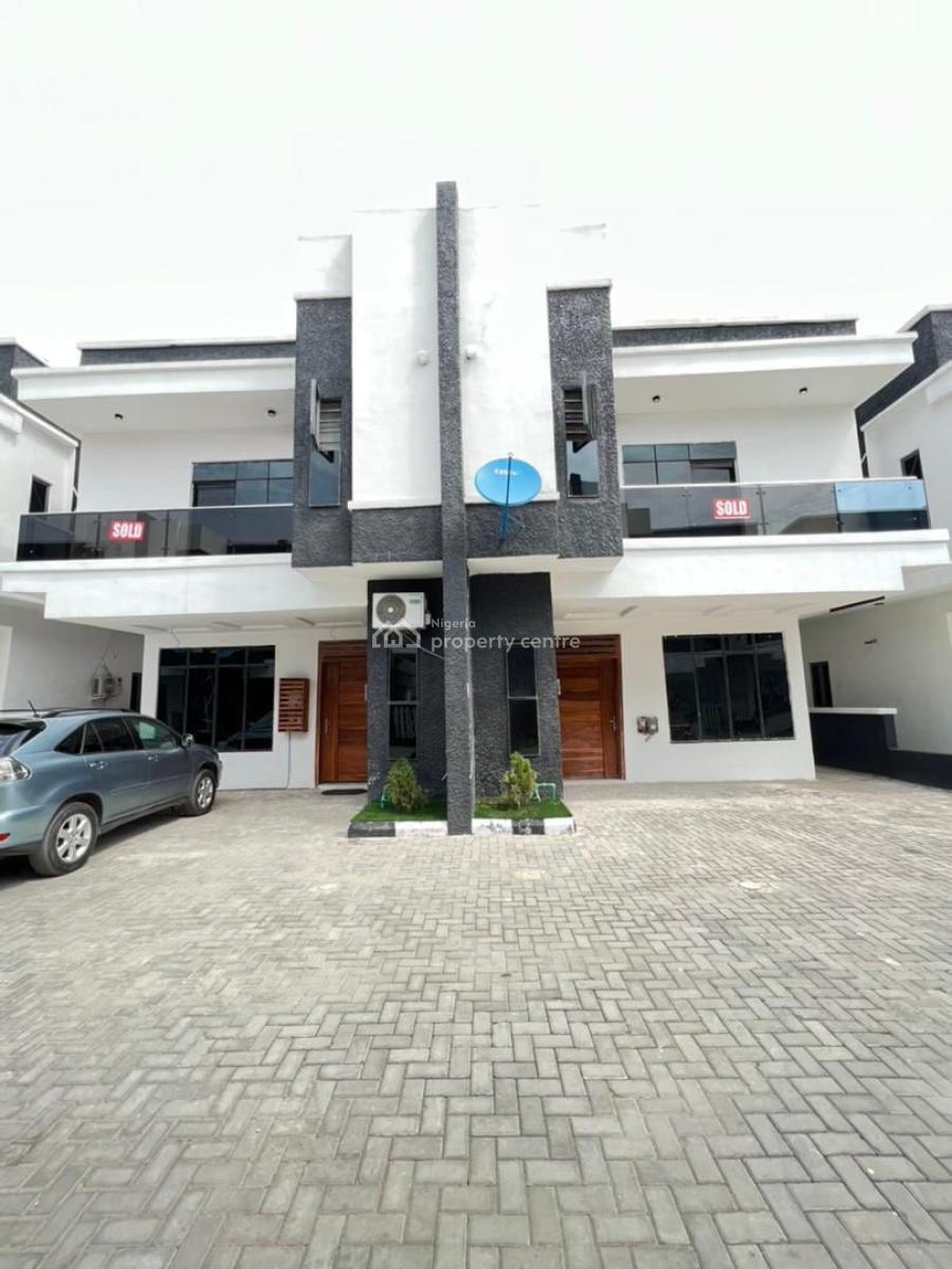 4 Bedroom Semi Detached Duplex, Ocean Harbour Estate Orchid, Lekki, Lagos, Flat / Apartment for Rent