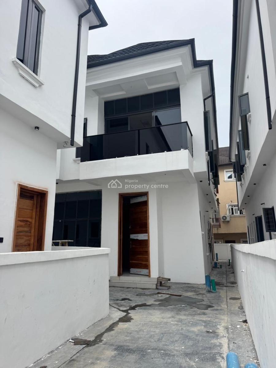 4 Bedroom Semi Detached Duplex with Bq, Osapa Agungi, Lekki, Lagos, Flat / Apartment for Sale